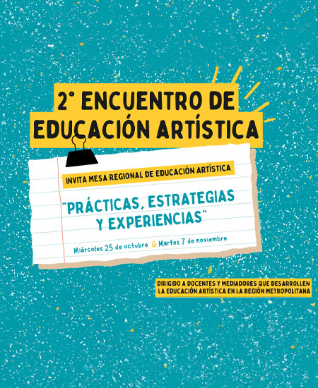 Fundación CorpArtes será parte del 2° Encuentro de la Mesa Regional de Educación Artística