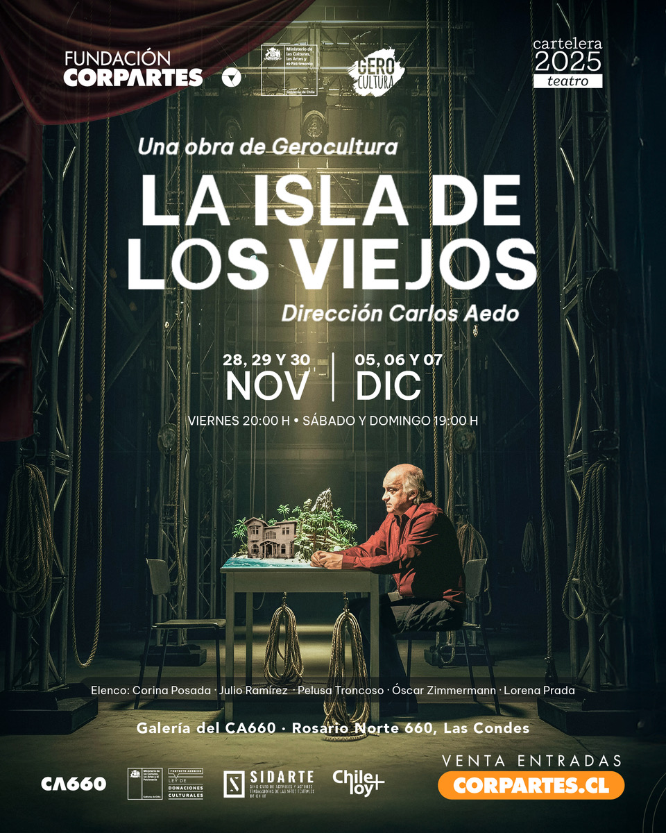 Foto del afiche de la obra La isla de los viejos