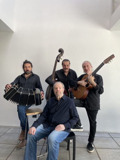 El pianista Pablo Ziegler junto a su Jazz Tango Quartet. 