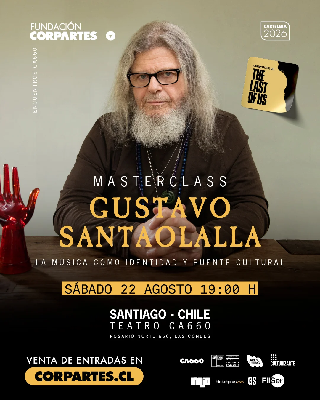 Masterclass Gustavo Santaolalla