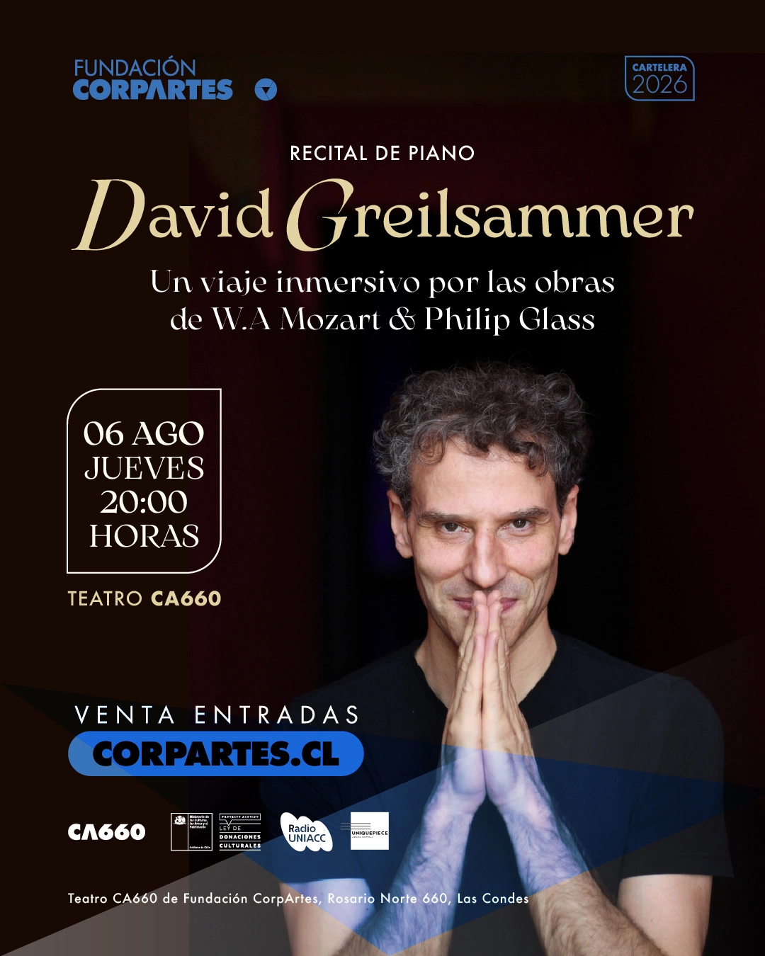 Recital Piano Inmersivo: David Greilsammer