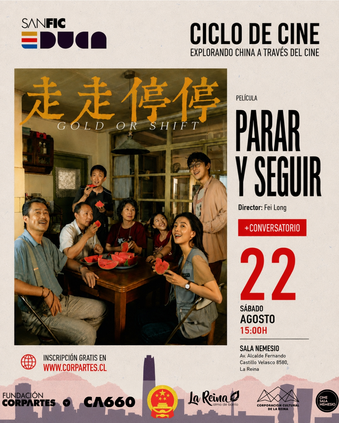 GRATIS | Ciclo “Explorando China a través del cine”