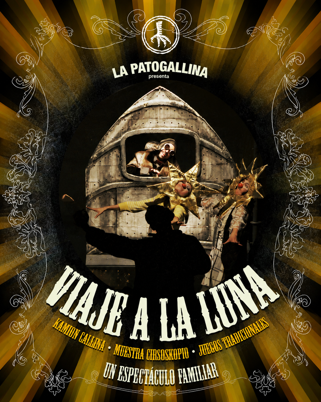 La Patogallina: Viaje a la Luna