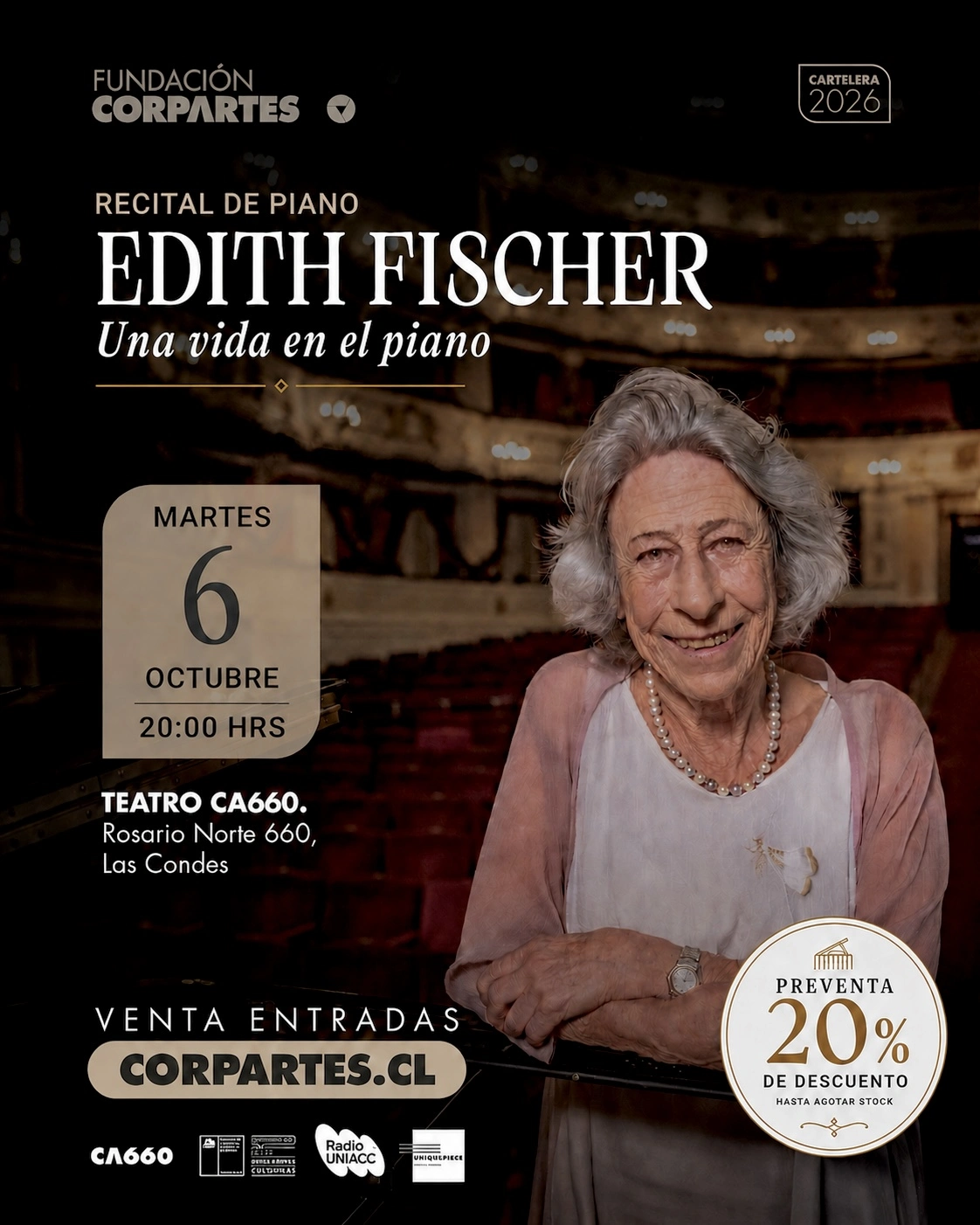 Recital de piano Edith Fischer