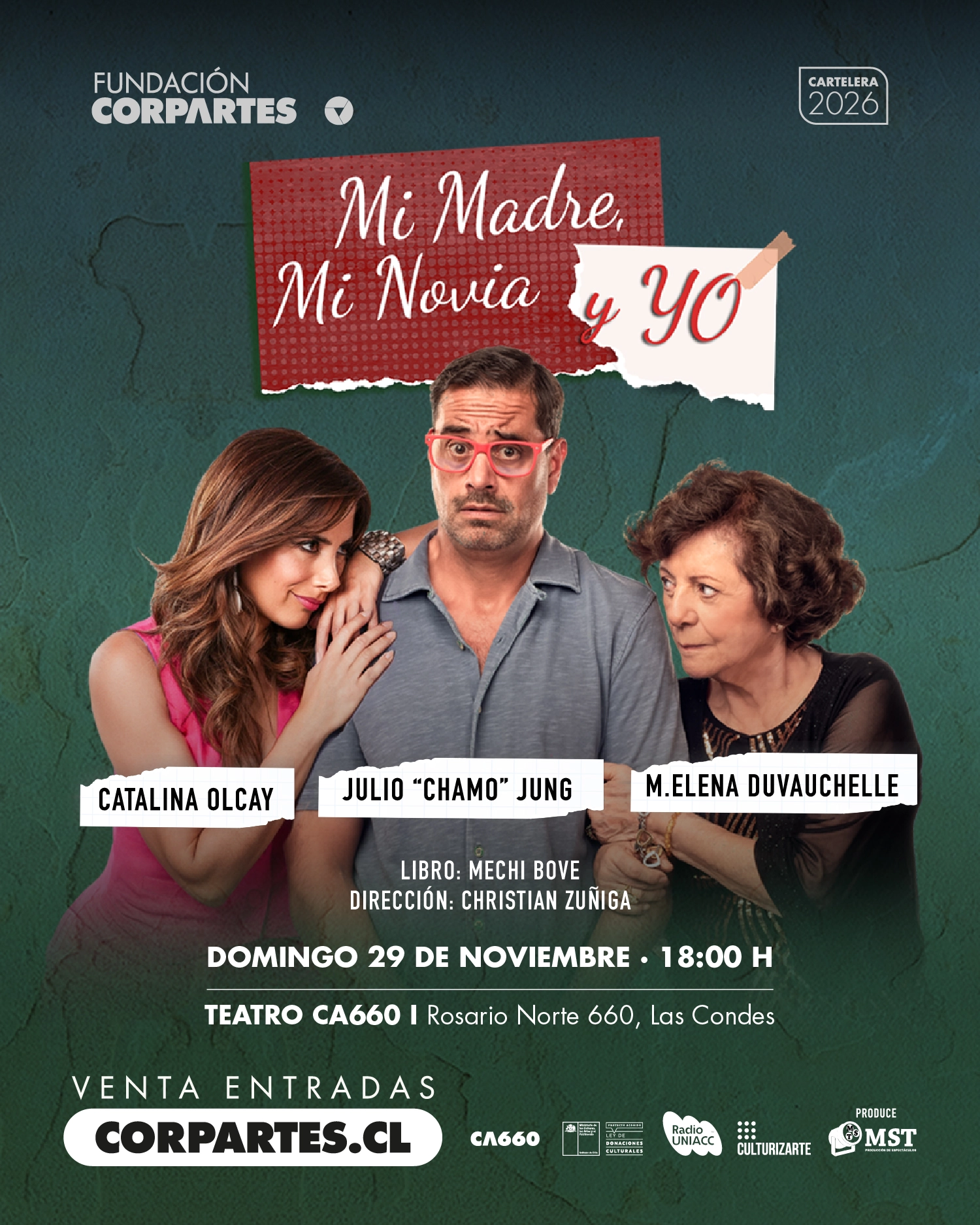 COMEDIA: MI MADRE, MI NOVIA Y YO