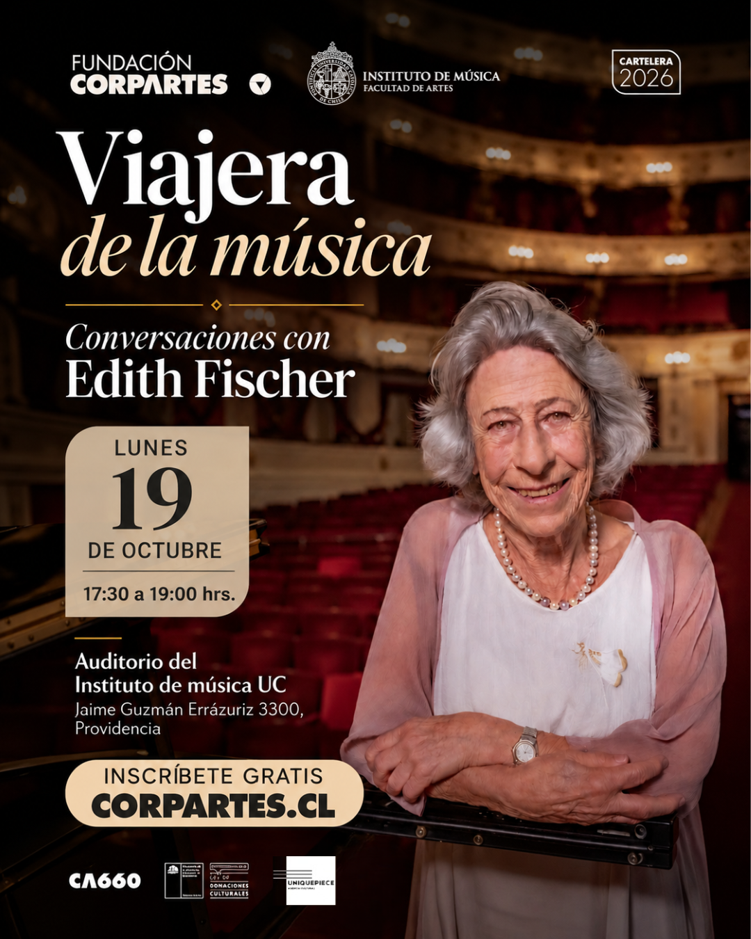 VIAJERA DE LA MÚSICA: CONVERSACIONES CON EDITH FISCHER